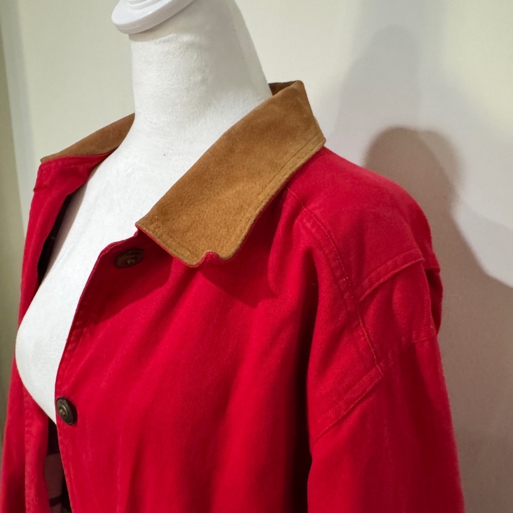 Vintage Red boundary waters barn jacket 1X - Picture 3 of 6